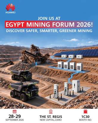 هواوي تستعرض تقنيات الطاقة الرقمية والنظيفة لدعم قطاع التعدين في مصر