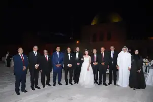 جانب من حفل الزفاف